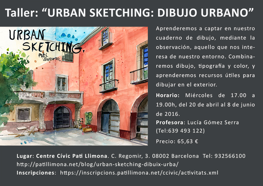 Taller: "Urban Sketching: Dibujo Urbano"